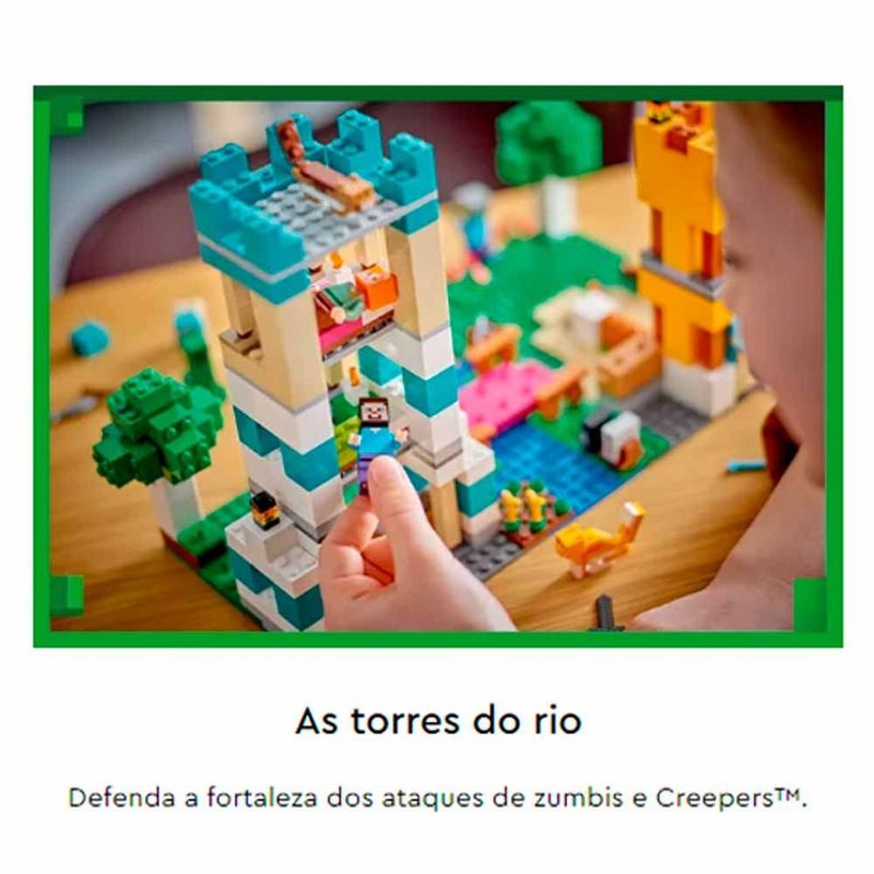 LEGO - Como Montar um Zumbi e um Boneco estilo Minecraft de Lego 