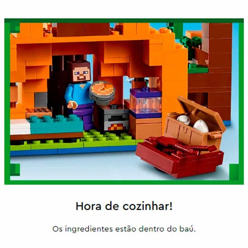 LEGO Minecraft - A Fazenda de Abobora - Dular