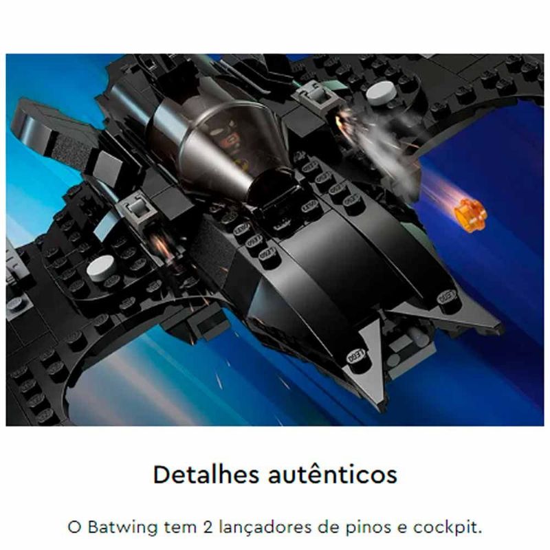 LEGO Batman - Batwing Batman vs Coringa - 357 Peças - 76265 -  superlegalbrinquedos