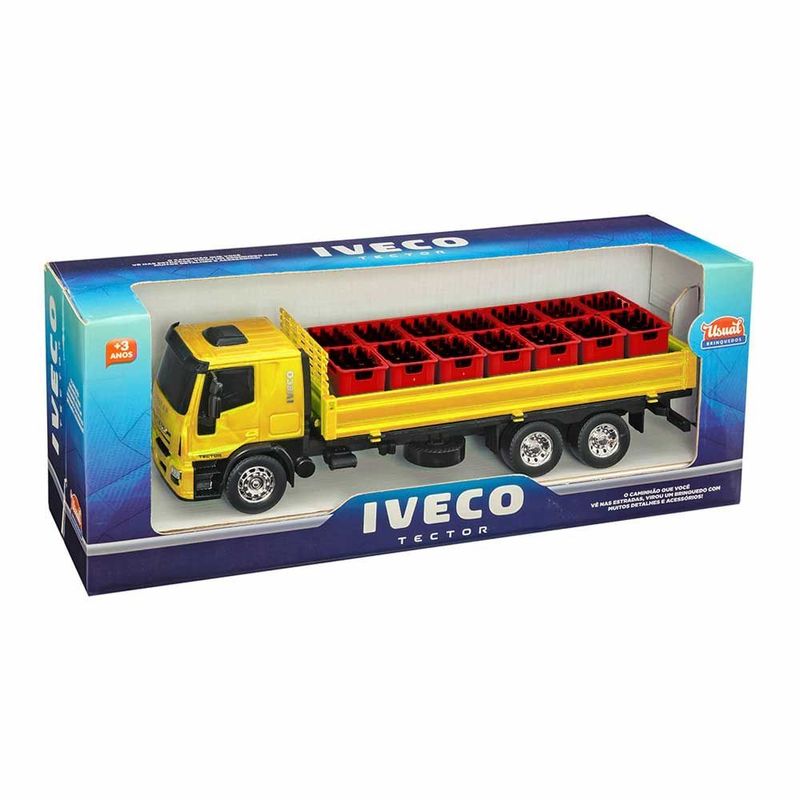 Caminhão Roda Livre - Iveco Tector Bombeiro - Usual Brinquedos -  WebContinental