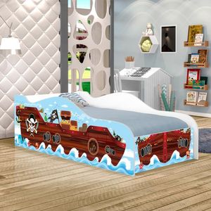 Cama Barquinho Joy Azul Infantil