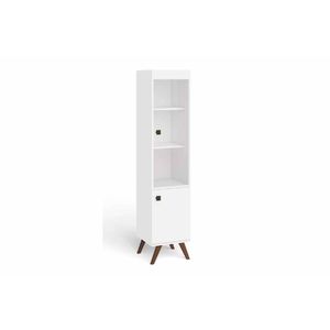 Cristaleira Sala Jantar Rt3105 C- 1 Porta E 1 Gaveta Branco - Movelbento