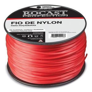 Fio De Nylon Para Roçadeiras - Med. 346 Metros - Rocast