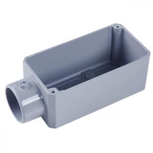 Condulete Fixo 1" "E" Sem Tampa / Rosca Bsp / Sem Pintura