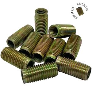 Rosca Postiça Bucha Roscada - M11x1,5 - M14x1,5 - 10 Peças