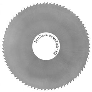 Serra Circular Aço Rápido Hss - Med. 25 X 1,0 X 8,0 - 48d