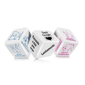 Dado Com 3 Unidades Jogo Toque Do Cupido