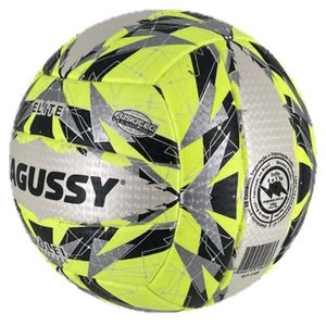 Bola De Volei Elite Magussy Cor Branco/preto/amarelo