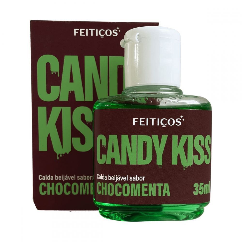 Calda Beijável De Chocomenta Candy Kiss Feitiços 35ml - WebContinental