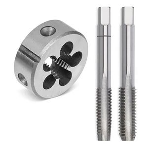 Kit Jogo Macho Manual Aço Liga M12x1,25 + Cossinete M12x1,25