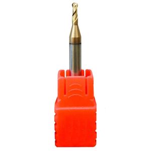 Fresa Topo Esférico Metal Duro 1,0mm - 2 Cortes Com 55hrc
