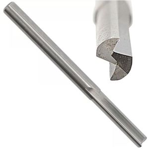 Fresa Metal Duro Para Router Cnc - Med. 6,0 X 42mm - Mdf, Acm - Corte Reto, 2 Cortes - Jg Tools
