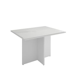 Mesa De Jantar 4 Lugares 120Cm Tampo Em Vidro Paris Casa D Branco