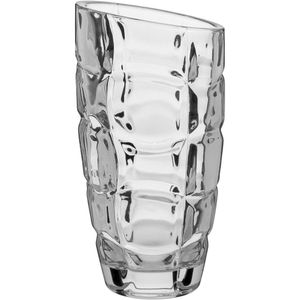 Vaso 19x9x9cm Vidro Transp