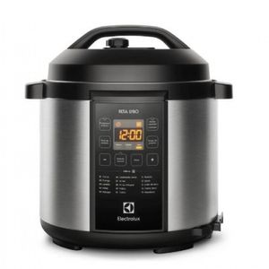 Panela De Pressão Elétrica Electrolux 6l Experience Pcc20 Aço Escovado 127 V