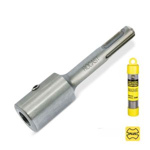 Haste Adaptadora Com Encaixe Plus Para Broca Haste Paralela - 8,0mm - Ref. 44,0008 - Rocast