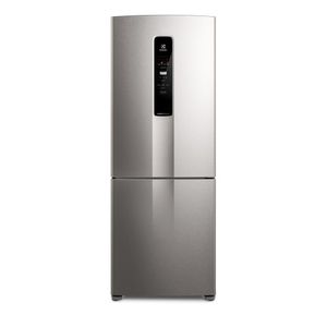Geladeira Electrolux Frost Free 490l Efficient Com Autosense Inverse Inox Look (ib7s)