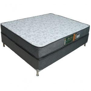 Conjunto Cama Box E Colchão Casal Becflex Diamond