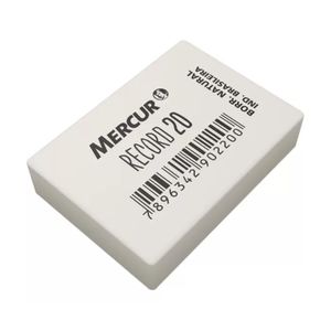 Borracha Mercur Branca C/20 Ref 1004