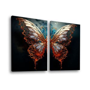 Dupla De Quadros Light Butterfly -- Br Artes