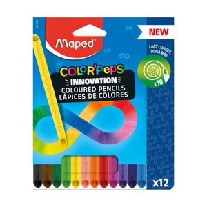 Lápis De Cor 12 Cores Maped Infinity Ref 861600