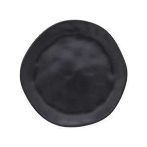 Prato De Sobremesa Copa E Cia Organic Em Cerâmica Preto