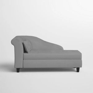 Recamier Diva França 1,40m Suede Cinza - Inova Decor