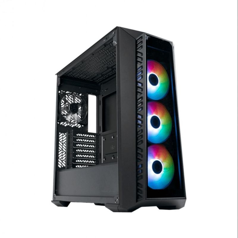 Gabinete Gamer Branco Argb Vidro Gamemax Revolt