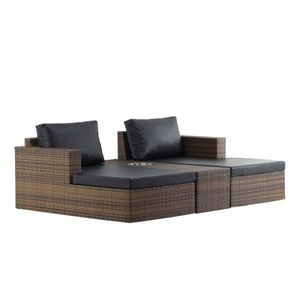 Chaise Recife Em Alumínio Piscina Jardim Tabaco