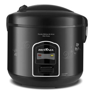 Panela Elétrica De Arroz Pa5 Prime 220v 400w Britânia Preta - Cor: Preto