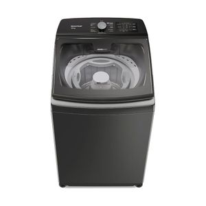 Máquina De Lavar 16kg Tecnologia Double Wash Tira Manchas Advanced Brastemp Cinza 110v