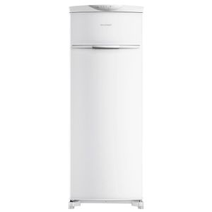 Freezer Vertical Frost Free 1 Porta 228 Litros Bvr28mb Brastemp Branco 110v