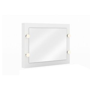 Multiuso Quarto Espelho Camarim Pe-2006 Branco - Tecno Mobili