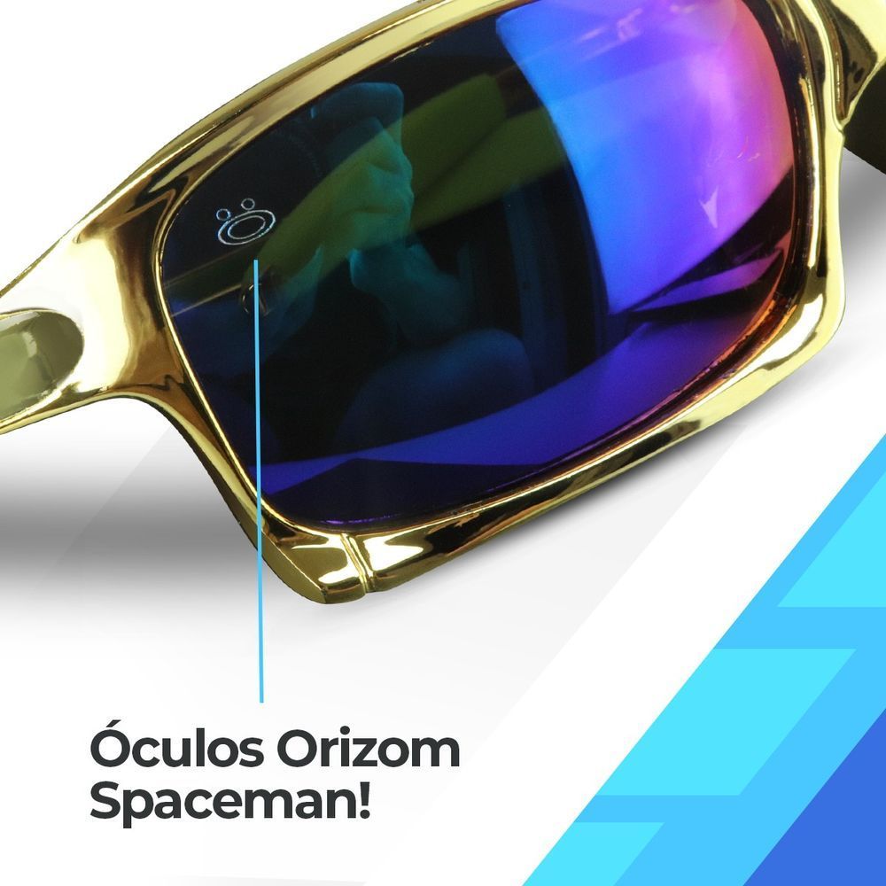 Óculos Masculino De Sol Juliet Spaceman Espelhado