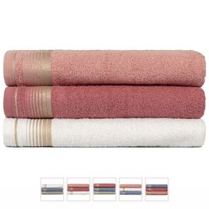 Kit 3 Toalhas Banhão Gigante Sublime 70x150cm Central Toalhas - Kit 2