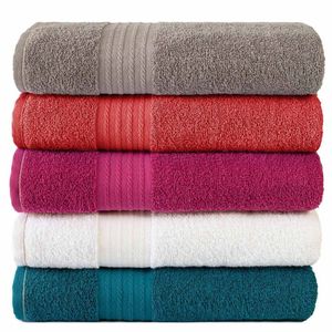 Kit Com 6 Toalhas Banhão Luxo Gigante Nobre 75x150cm - Variadas