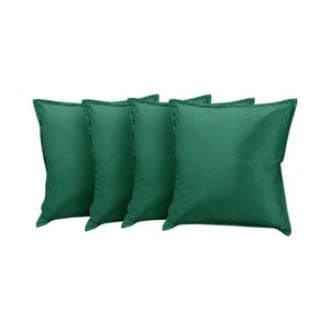 Kit 4 Almofadas Decorativas Bali Veludo Verde - Verde