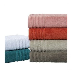 Kit 6 Toalha Gigante Banhão Fio Penteado 100% Algodão Twist - Variadas