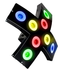 Jogo De Luz Xtreme Deltrônica 8 Canhão Festa E Baladinha