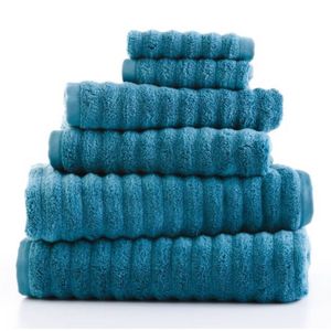 Kit 3 Toalhas De Banho Grande Algodão Premium - Ocean - Variadas