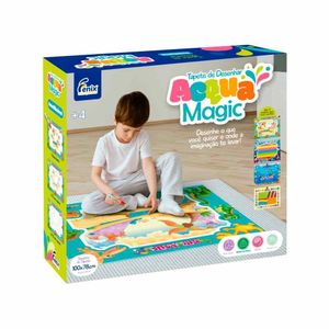 Tapete De Desenhar Com Acessórios Mod. Brincar E Aprender