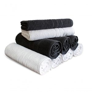 Kit Com 4 Toalhas De Banho Para Hotel - Profissional Prata - Variadas