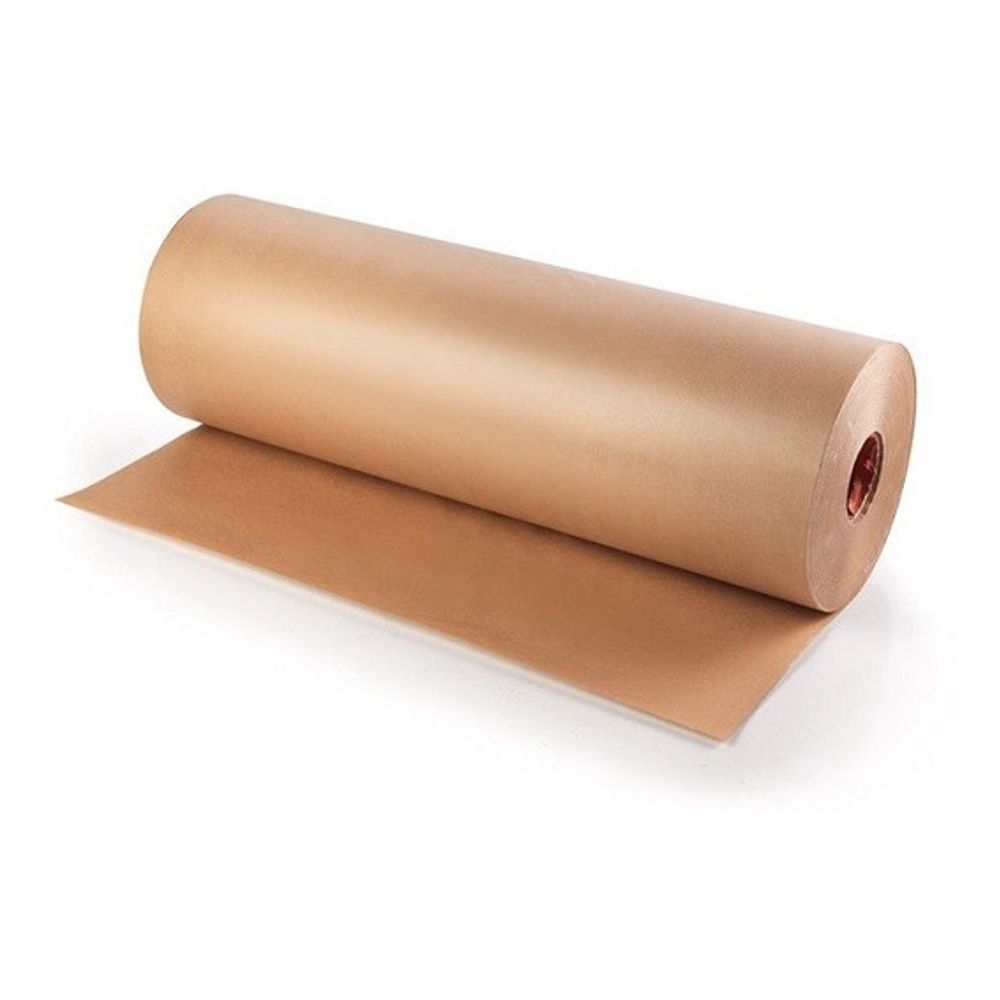 Papel Kraft 80g Com 90cm De Largura x 50 Metros Monolúcido