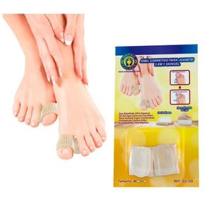 Anel Corretivo P/ Joanete 2 Em 1 Skingel - Orthopauher Grande