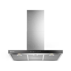 Coifa De Parede Electrolux 90cm Inox Experience Com Inteligência Artificial E Alto Poder Sucção CE9TF