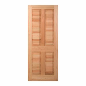 Folha De Porta Maciça 210x62cm Eucalipto Pm44 Hagá Cruzeiro Portas Nude