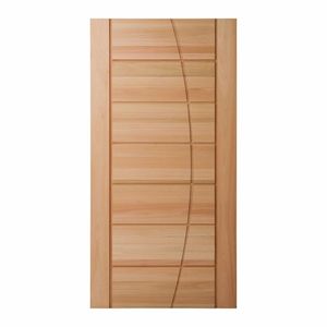 Folha De Porta Maciça 210x102cm Eucalipto Pm93 Seleta Cruzeiro Portas Nude
