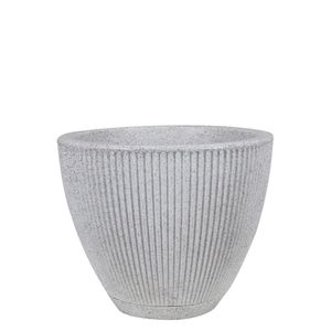 Vaso Sp27 42 X 35 Cm Cor 52 - Branco Artstone