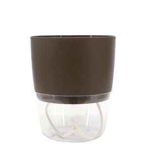 Cachepot Acqua Autoirrigável 15 Cm Cor 34 - Taupe
