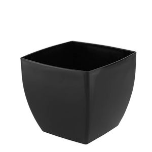 Cachepot Siena 20 X 18 Cm Cor 07 - Preto Sólido